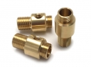 Hardware Fittings - Custom oem hardware fitting brass bushing sleeves brass pipe fittings 